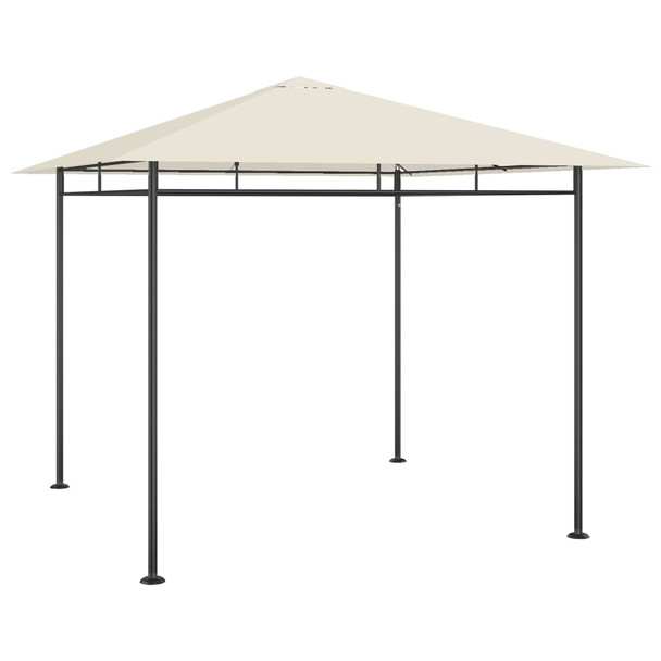 Sjenica 3 x 3 x 2,7 m smeđe-siva 180 g/m²