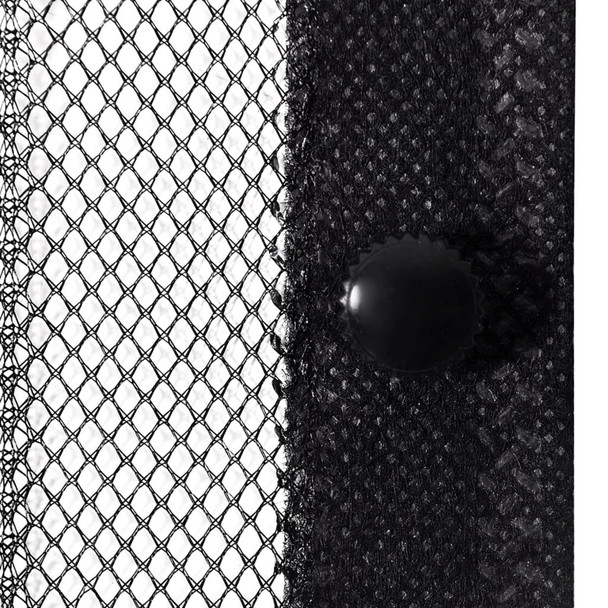 Zastori protiv insekata 2 kom s magnetima 200 x 80 cm crni
