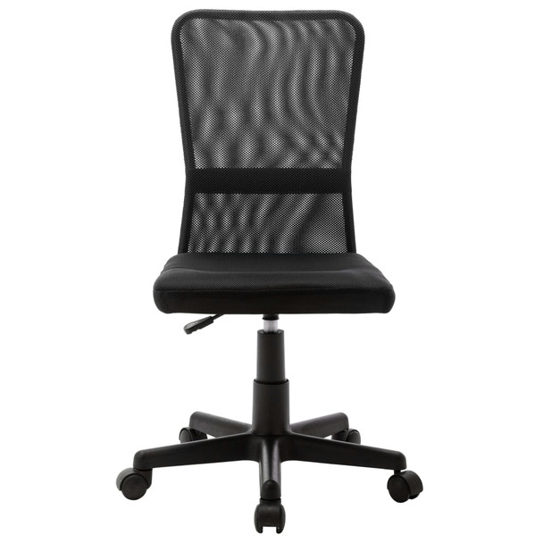 Uredska stolica crna 44 x 52 x 100 cm od mrežaste tkanine