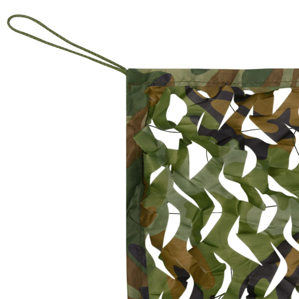 Kamuflažna mreža s torbom za pohranu 2 x 3 m zelena