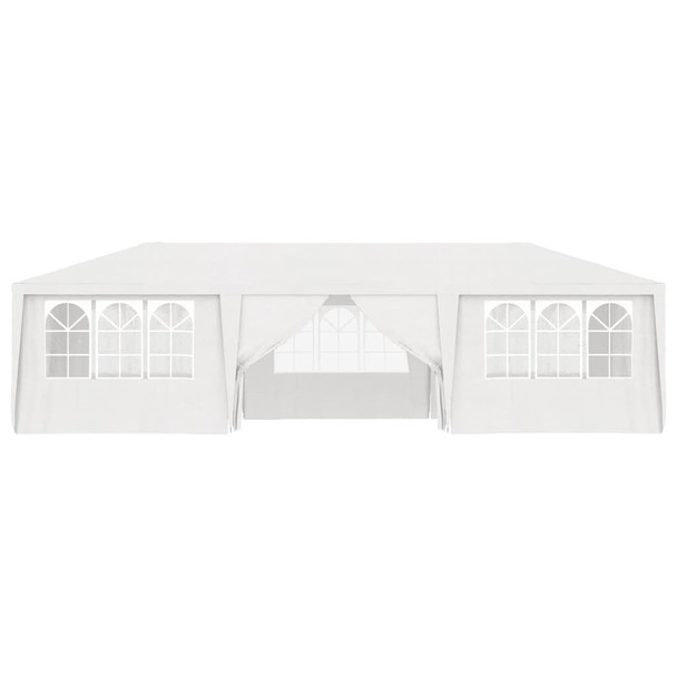Profesionalni šator za zabave 4 x 9 m bijeli 90 g/m²