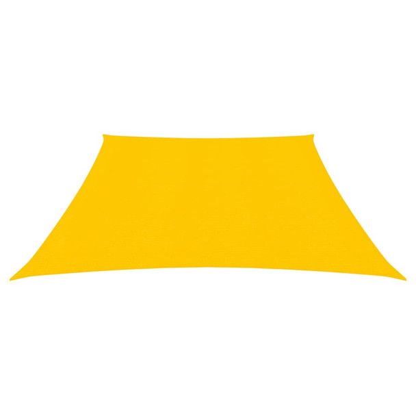 Jedro za zaštitu od sunca 160 g/m² žuto 3/4 x 3 m HDPE