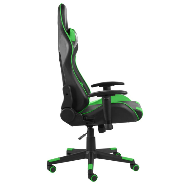 Okretna igraća stolica zelena PVC 20493