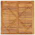 Vrtni stol 110 x 110 x 75 cm od masivnog bagremovog drva 316257