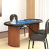 Stol za poker za 10 igrača i držač za žetone plavi 160x80x75 cm 80407 Stol za poker za 10 igrača i držač za žetone plavi 160x80x75 cm 80407