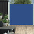 Uvlačiva bočna tenda za terasu 170 x 300 cm plava 317888