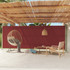 Uvlačiva bočna tenda za terasu 200 x 600 cm crvena 317973