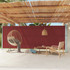 Uvlačiva bočna tenda za terasu 200 x 600 cm crvena 317973
