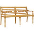 Klupa Batavia s jarkozelenim jastukom 150 cm masivna tikovina 3100852 Klupa Batavia s jarkozelenim jastukom 150 cm masivna tikovina 3100852