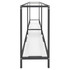 Konzolni stol prozirni 180 x 35 x 75,5 cm od kaljenog stakla 331702 Konzolni stol prozirni 180 x 35 x 75,5 cm od kaljenog stakla 331702