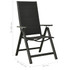 3-dijelni bistro set crni i antracit 3070655