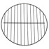 313360 2-in-1 Fire Pit and BBQ with Poker 59x59x60 cm Stainless Steel 313360