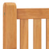 Vrtna klupa 114 cm od masivne tikovine 316638 Vrtna klupa 114 cm od masivne tikovine 316638