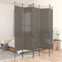 Sobna pregrada s 5 panela antracit 200 x 200 cm od tkanine 350156 Sobna pregrada s 5 panela antracit 200 x 200 cm od tkanine 350156