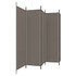 Sobna pregrada s 5 panela Antracit 250 x 200 cm od tkanine 350188 Sobna pregrada s 5 panela Antracit 250 x 200 cm od tkanine 350188