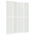 Sklopiva sobna pregrada 4 panela japanski stil 160x170cm bijela 352088