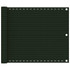 Balkonski zastor tamnozeleni 75 x 300 cm HDPE 310968