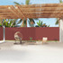 Uvlačiva bočna tenda smeđa 200 x 1200 cm 318081