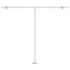 Samostojeća tenda na ručno uvlačenje 350 x 250 cm žuto-bijela 3069518