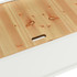 Klupa bijela 107 x 45 x 75,5 cm od masivne jelovine 351774 Klupa bijela 107 x 45 x 75,5 cm od masivne jelovine 351774