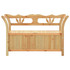 Klupa 107 x 45 x 75,5 cm od masivne jelovine 351777 Klupa 107 x 45 x 75,5 cm od masivne jelovine 351777