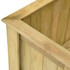 Povišena gredica 291 x 50 x 50 cm od impregnirane borovine 49096