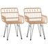 3-dijelni vrtni blagovaonski set od poliratana 3157859