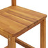 5-dijelni vrtni blagovaonski set od masivnog bagremovog drva 3154396