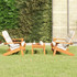 3-dijelna vrtna garnitura Adirondack masivno bagremovo drvo 3152134