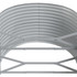 Povišena vrtna gredica od čelika 507x100x68 cm sivi 319079
