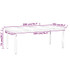 9-dijelni vrtni blagovaonski set crni 3099106