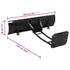 Ralica za snijeg za ATV 150 x 38 cm crna 153129 Ralica za snijeg za ATV 150 x 38 cm crna 153129
