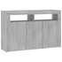 Komoda s LED svjetlima boja hrasta sonome 115,5 x 30 x 75 cm 815733 Komoda s LED svjetlima boja hrasta sonome 115,5 x 30 x 75 cm 815733