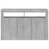 Komoda s LED svjetlima boja hrasta sonome 115,5 x 30 x 75 cm 815733 Komoda s LED svjetlima boja hrasta sonome 115,5 x 30 x 75 cm 815733