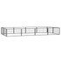 Ograda za pse s 12 panela crna 100 x 50 cm čelik obložen prahom 3115968