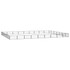 Ograda za pse s 32 panela crna 100 x 50 cm čelik obložen prahom 3115973
