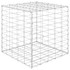 Kockasta gabionska povišena gredica od čelične žice 50x50x50 cm 145650 Kockasta gabionska povišena gredica od čelične žice 50x50x50 cm 145650