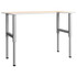 Okviri za radni stol 2 kom metalni 55 x (69 - 95,5) cm sivi 147932