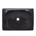 Umivaonik crni 50 x 35 x 10 cm mramorni 149166