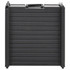 Sklopiva rampa za pse crna 153 x 40 x 12,5 cm od plastike 152231