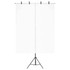 Stalak za pozadinu u obliku slova T crni 151x60x(70-200) cm 190252