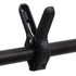 Stalak za pozadinu u obliku slova T crni 151x60x(70-200) cm 190252