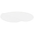 Zaštita za stol mat Ø 90 cm 2 mm PVC 288250