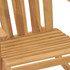 Stolica za ljuljanje Adirondack od masivne tikovine 316167