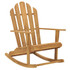 Stolica za ljuljanje Adirondack od masivne tikovine 316167