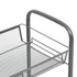 Kuhinjska kolica s 4 razine siva 46 x 26 x 85 cm željezna 336327