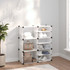 Stalak za cipele prozirni 84 x 31,5 x 93 cm PP 340568
