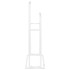 Samostojeći stalak za ručnike bijeli 48 x 24 x 78,5 cm željezni 343088