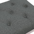 Klupa tamnosiva 110x40x49 cm od tkanine 344451 Klupa tamnosiva 110x40x49 cm od tkanine 344451