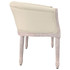 Klupa bež 98 x 56 x 69 cm od tkanine 344508 Klupa bež 98 x 56 x 69 cm od tkanine 344508
